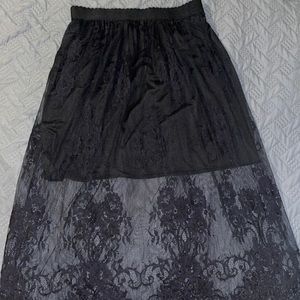 Never worn skirt stretchy material